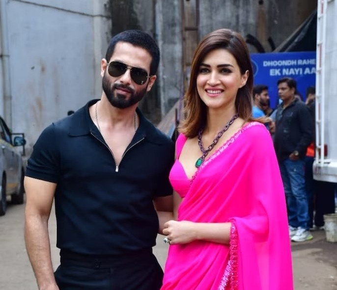 Kriti Sanon and Shahid Kapoor 